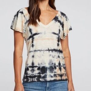 Chaser Black Sands Tie Dye Top